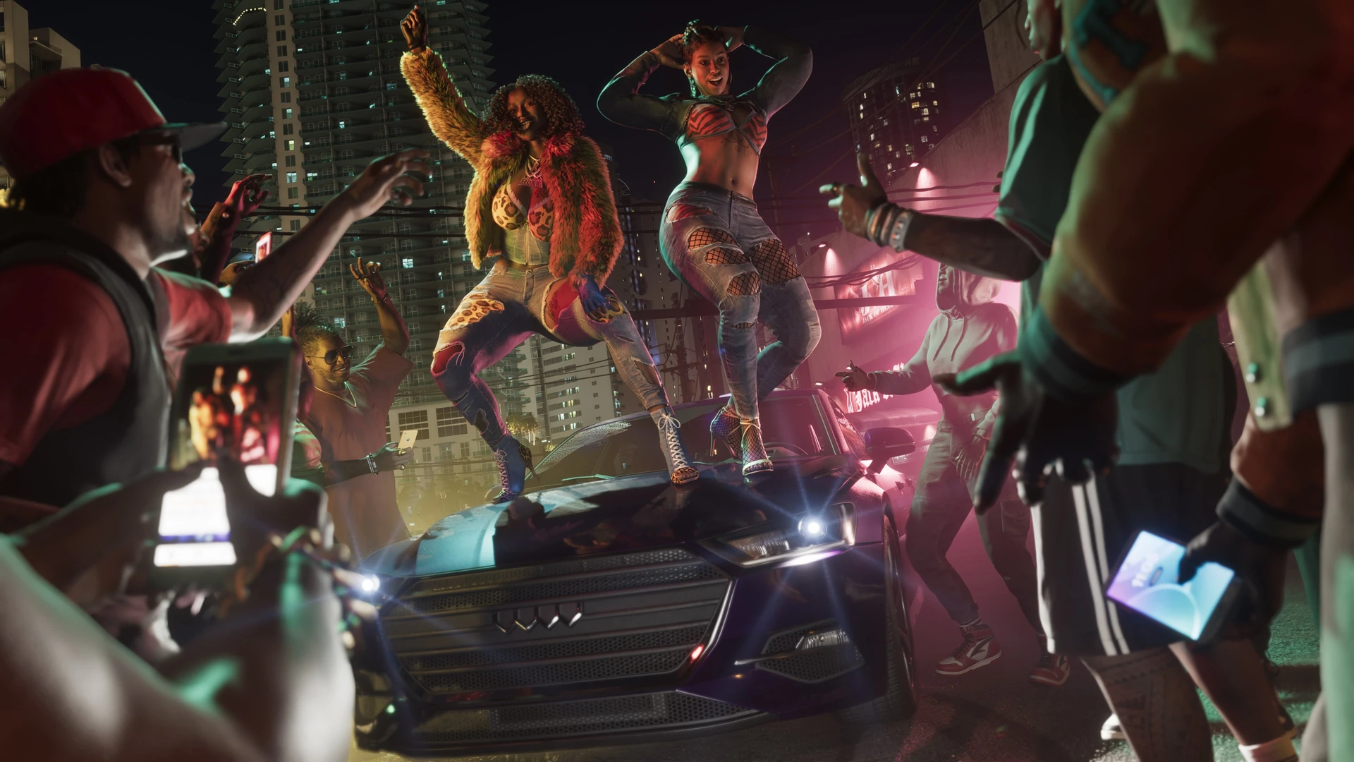 GTA VI följer Real Dimez när Vice Citys nätberömmelse möter pressen från en musikkarriär
